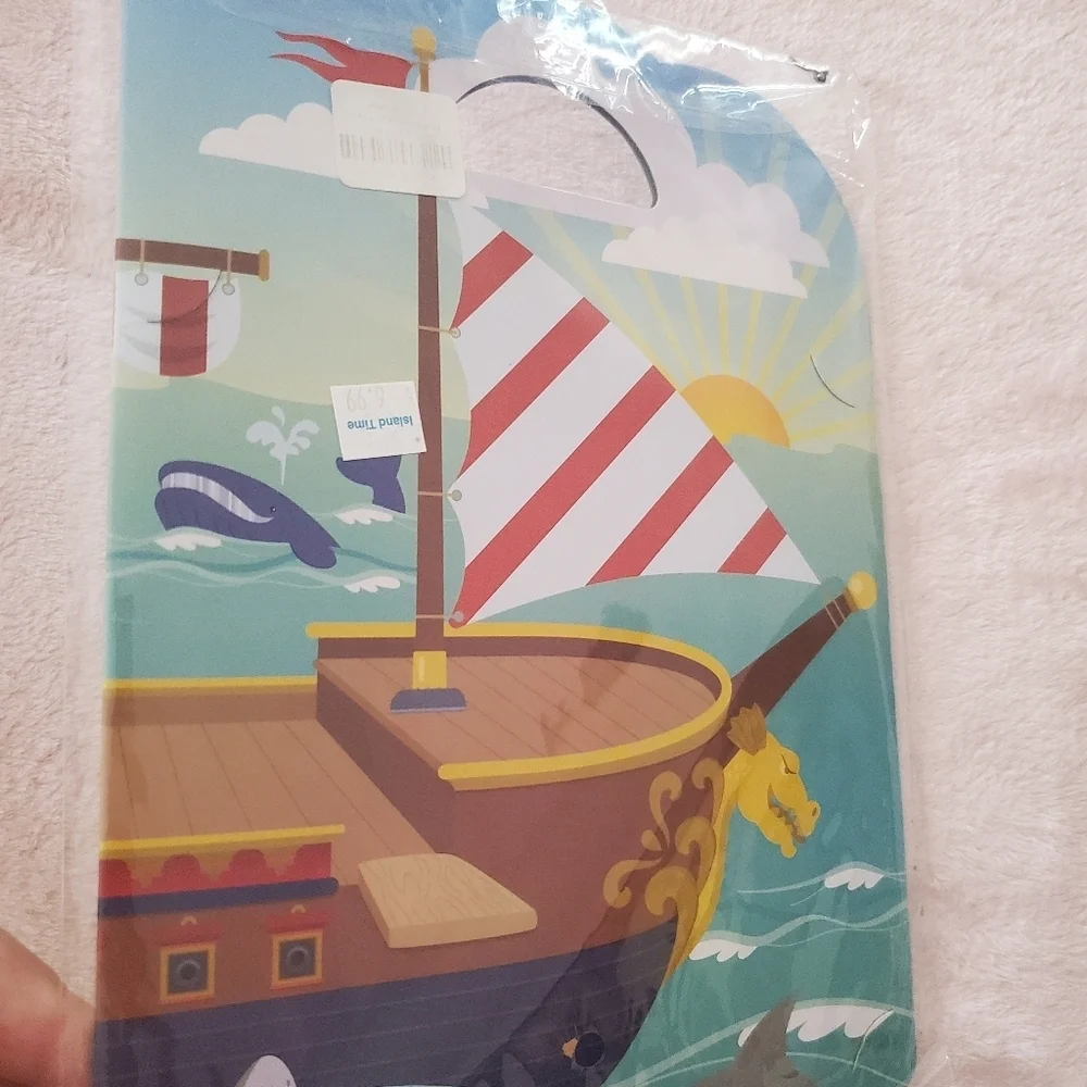 Pirate 3d sticker book